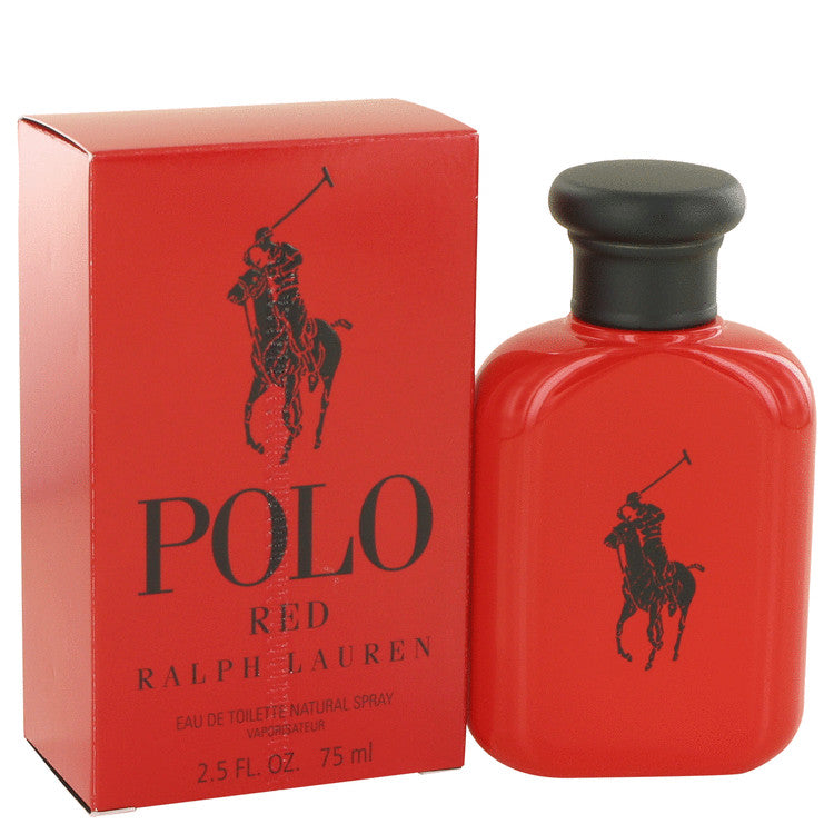 Polo Red Eau De Toilette Spray By Ralph Lauren 2.5 oz Eau De Toilette Spray