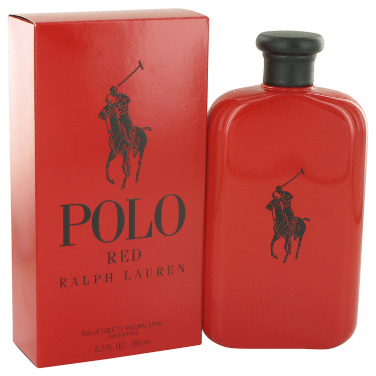 Polo Red Eau De Toilette Spray By Ralph Lauren 6.7 oz Eau De Toilette Spray