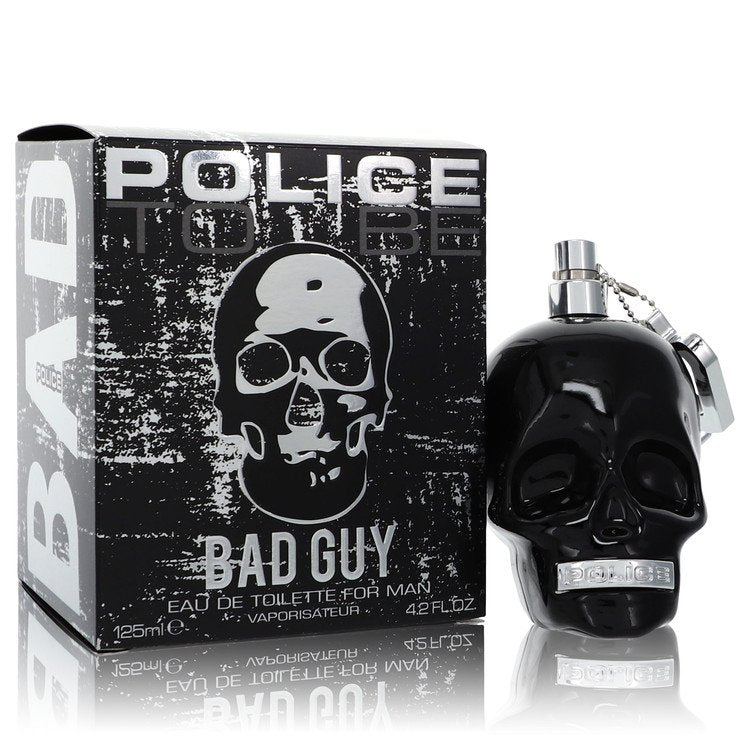 Police To Be Bad Guy Eau De Toilette Spray By Police Colognes 4.2 oz Eau De Toilette Spray