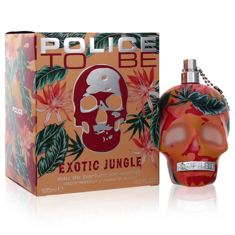 Police To Be Exotic Jungle Eau De Parfum Spray By Police Colognes 4.2 oz Eau De Parfum Spray
