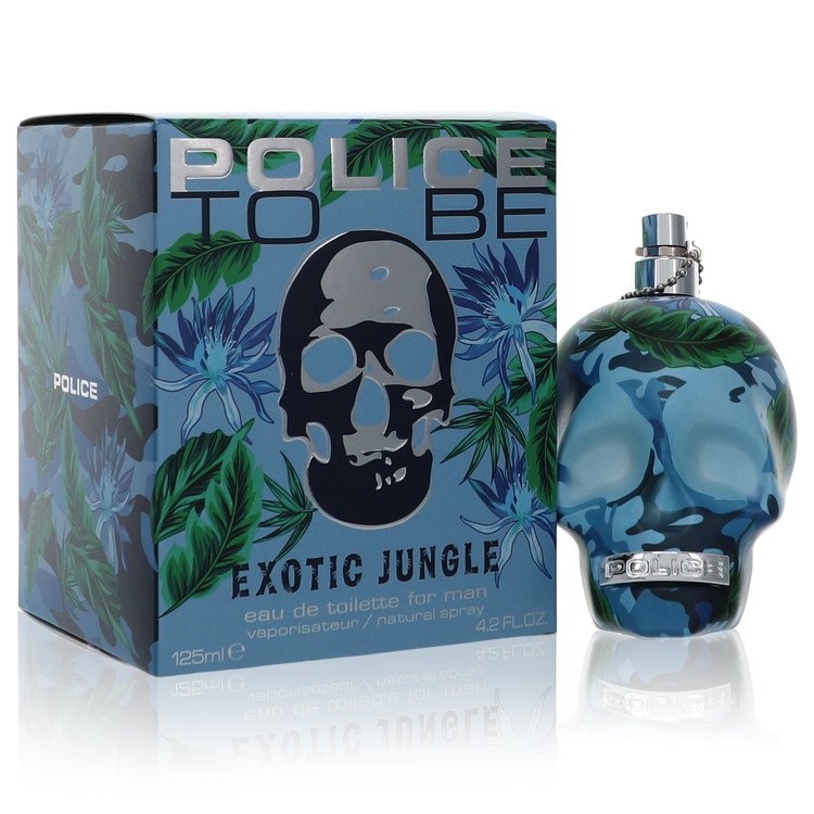 Police To Be Exotic Jungle Eau De Toilette Spray By Police Colognes 4.2 oz Eau De Toilette Spray