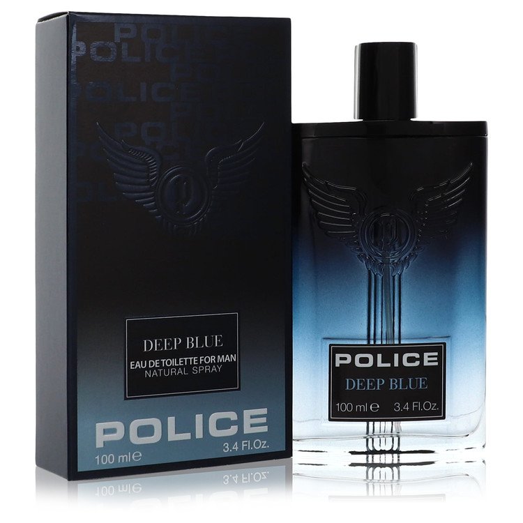 Police Deep Blue Eau De Toilette Spray By Police Colognes 3.4 oz Eau De Toilette Spray