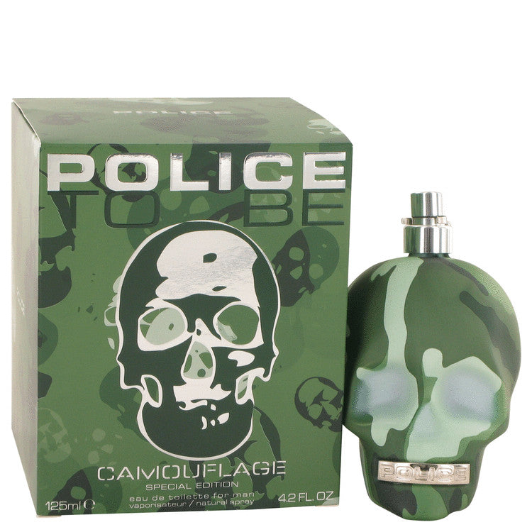 Police To Be Camouflage Eau De Toilette Spray (Special Edition) By Police Colognes 4.2 oz Eau De Toilette Spray