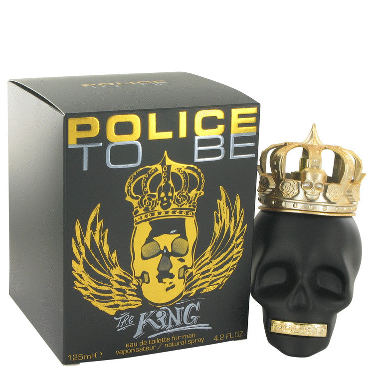 Police To Be The King Eau De Toilette Spray By Police Colognes 4.2 oz Eau De Toilette Spray