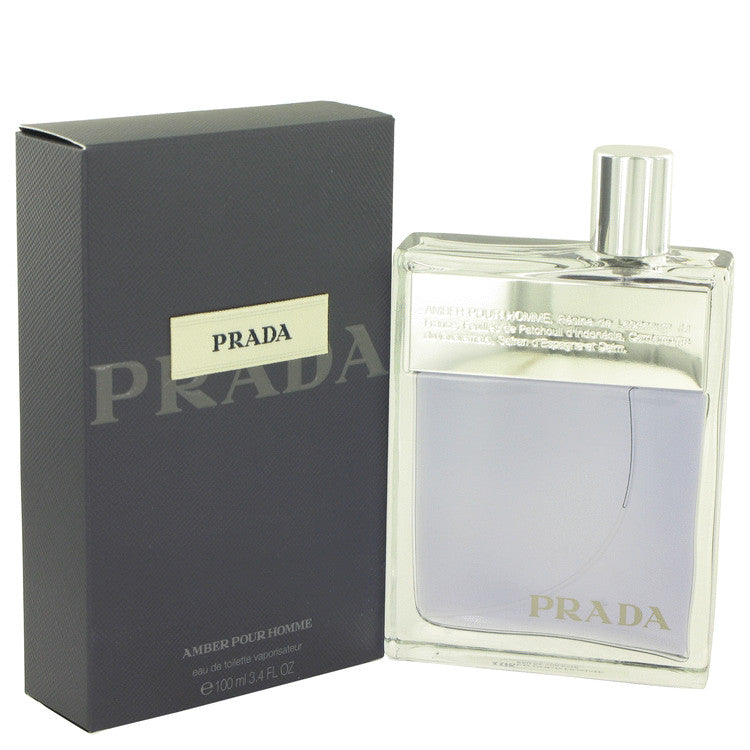 Prada Amber Eau De Toilette Spray By Prada 3.4 oz Eau De Toilette Spray