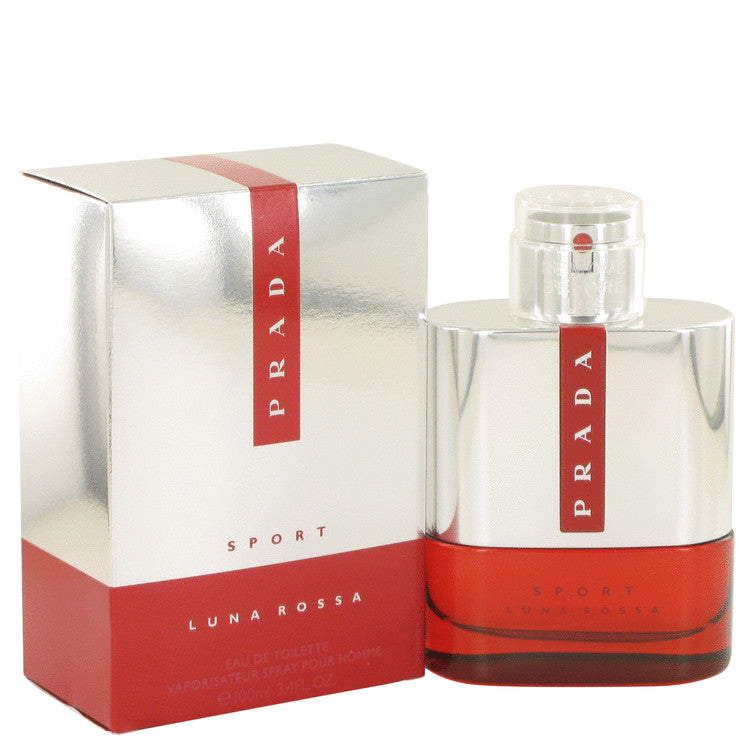 Prada Luna Rossa Sport Eau De Toilette Spray By Prada 3.4 oz Eau De Toilette Spray