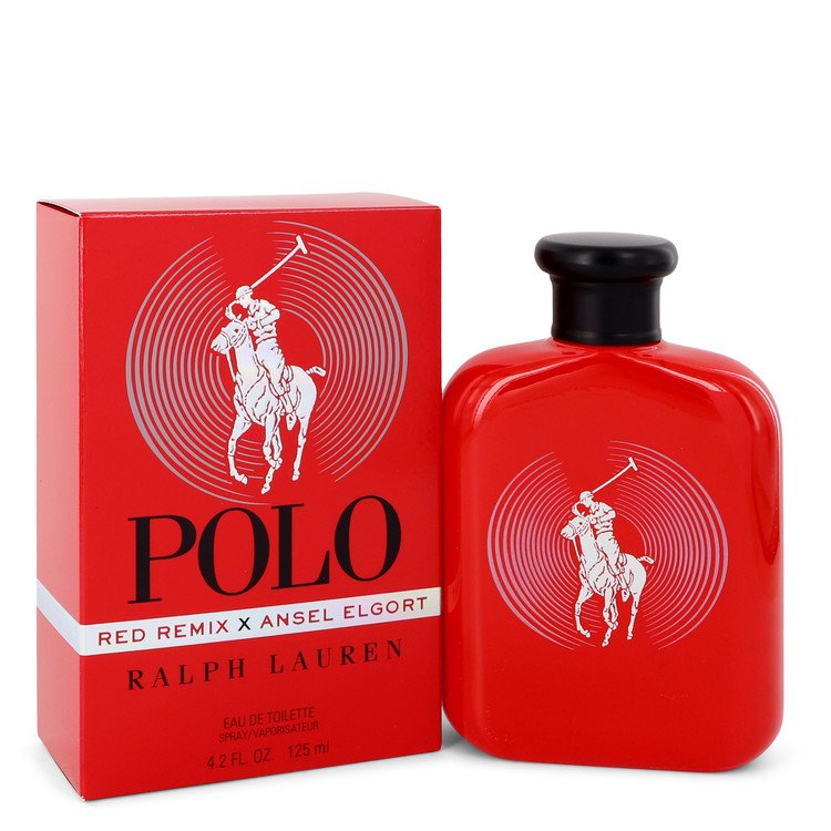 Polo Red Remix Eau De Toilette Spray By Ralph Lauren 4.2 oz Eau De Toilette Spray