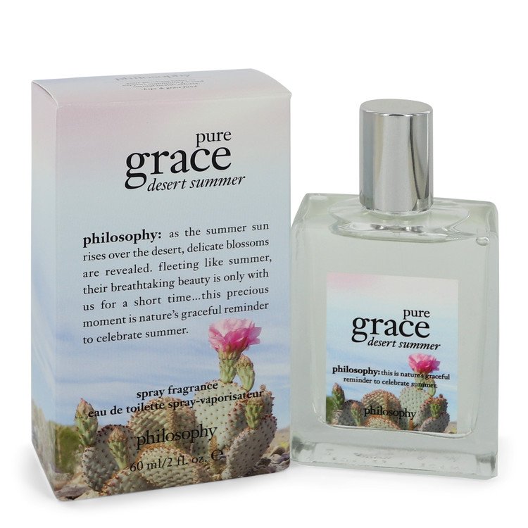 Pure Grace Desert Summer Eau De Toilette Spray By Philosophy 2 oz Eau De Toilette Spray