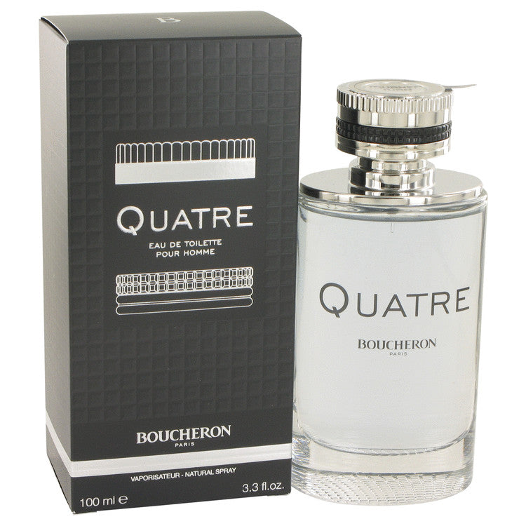 Quatre Eau De Toilette Spray By Boucheron 3.4 oz Eau De Toilette Spray