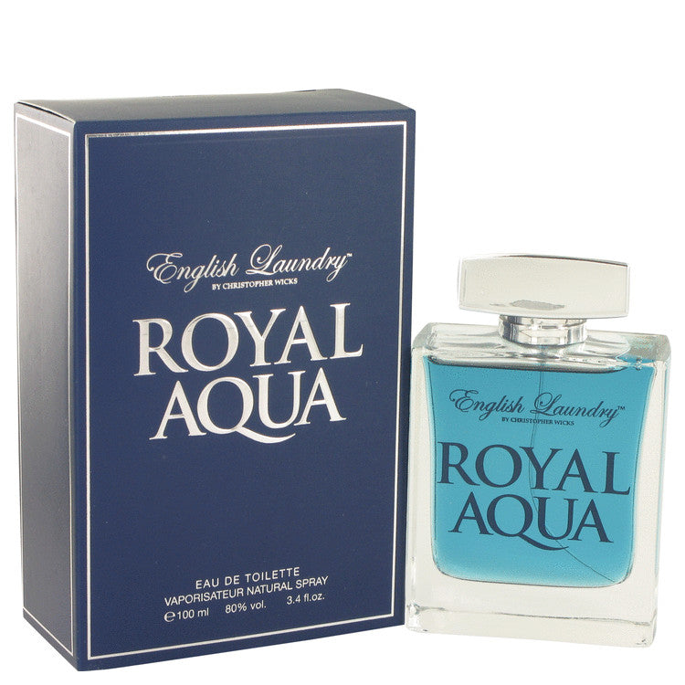 Royal Aqua Eau De Toilette Spray By English Laundry 3.4 oz Eau De Toilette Spray