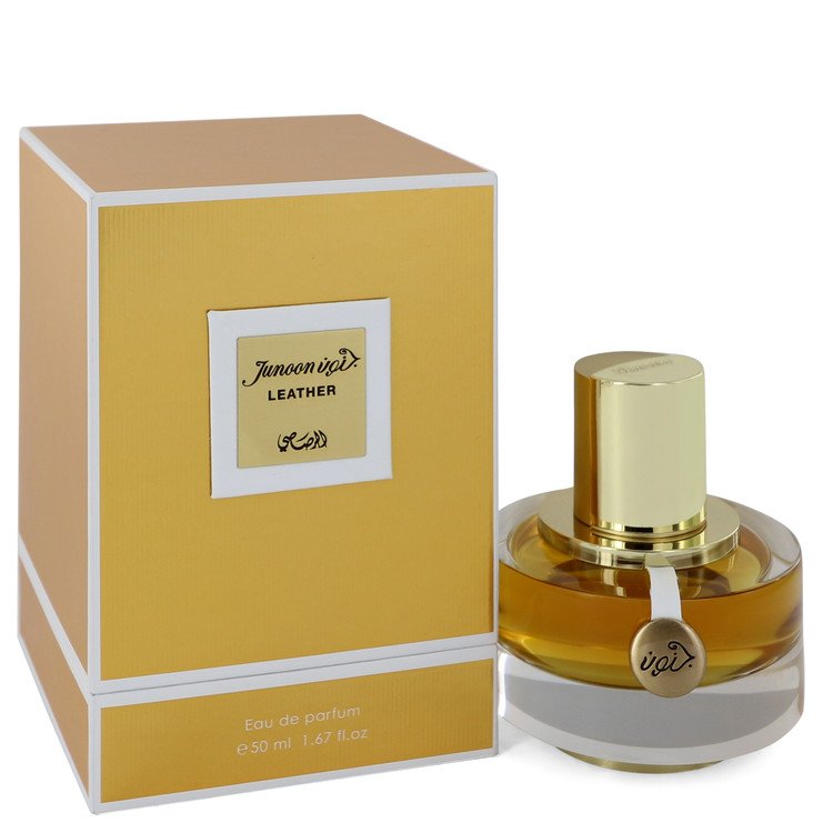 Rasasi Junoon Leather Eau De Parfum Spray By Rasasi 1.67 oz Eau De Parfum Spray