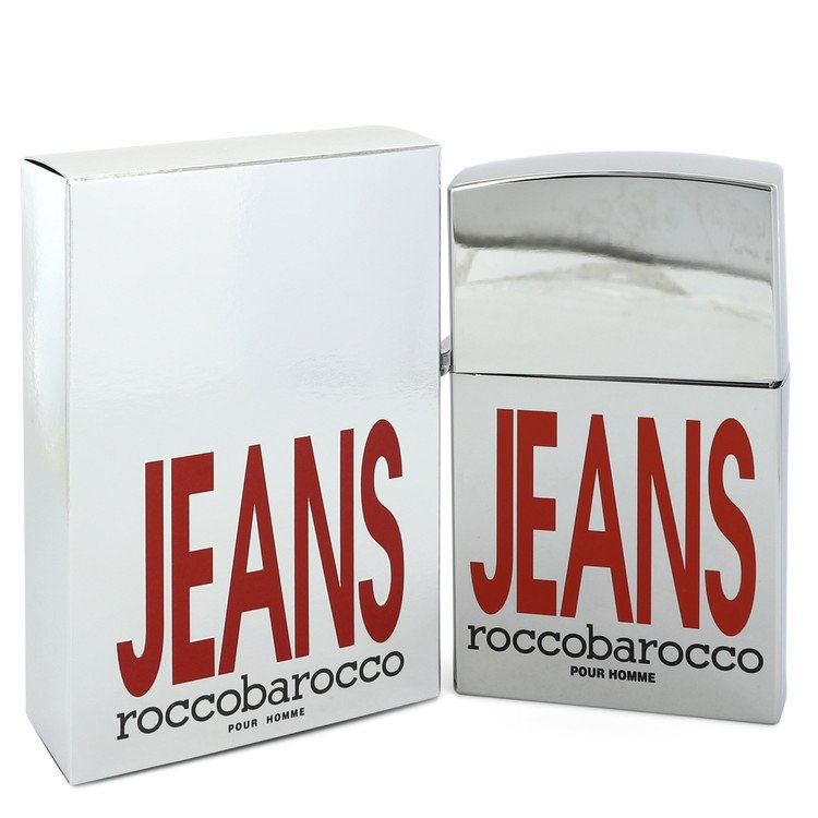 Roccobarocco Silver Jeans Eau De Toilette Spray (new packaging) By Roccobarocco 2.5 oz Eau De Toilette Spray