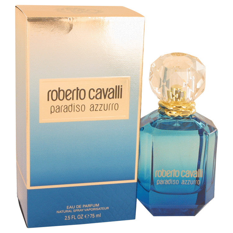 Roberto Cavalli Paradiso Azzurro Eau De Parfum Spray By Roberto Cavalli 2.5 oz Eau De Parfum Spray