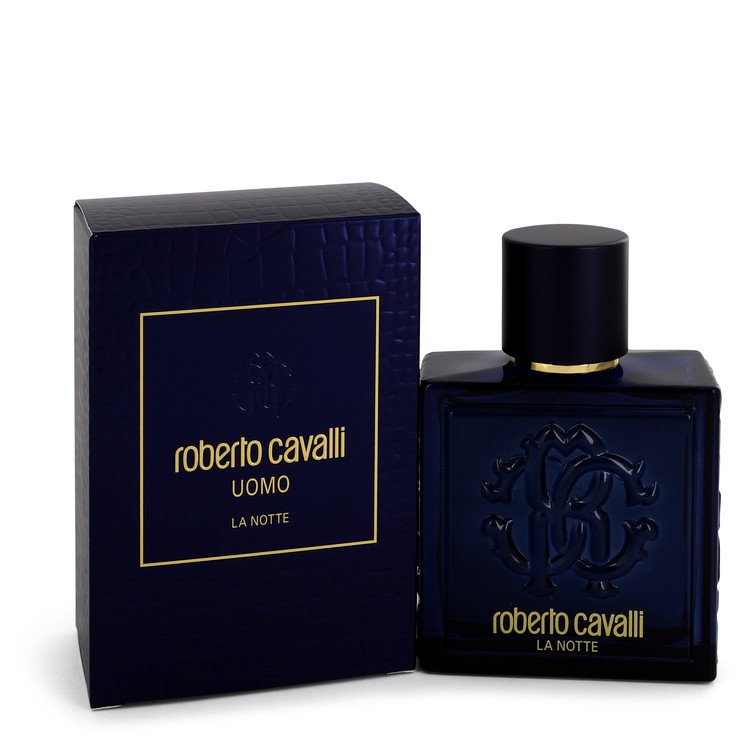 Roberto Cavalli Uomo La Notte Eau De Toilette Spray By Roberto Cavalli 3.4 oz Eau De Toilette Spray