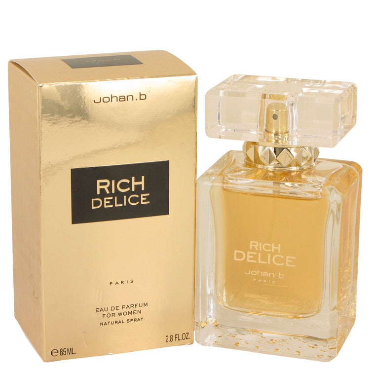 Rich Delice Eau De Parfum Spray By Johan B 2.8 oz Eau De Parfum Spray