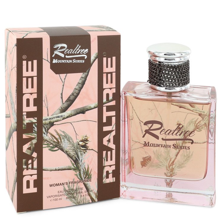 Realtree Mountain Series Eau De Toilette Spray By Jordan Outdoor 3.4 oz Eau De Toilette Spray