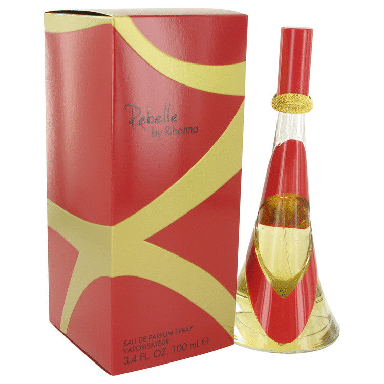 Rebelle Eau De Parfum Spray By Rihanna 3.4 oz Eau De Parfum Spray