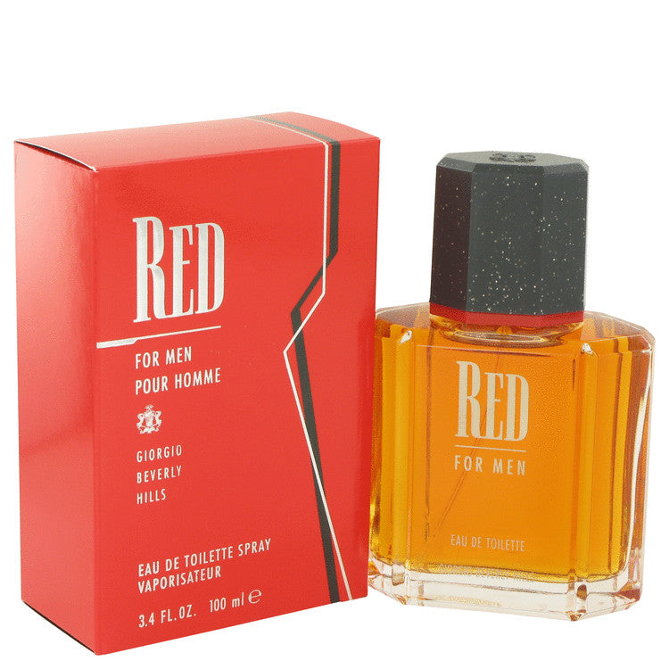 Red Eau De Toilette Spray By Giorgio Beverly Hills 3.4 oz Eau De Toilette Spray