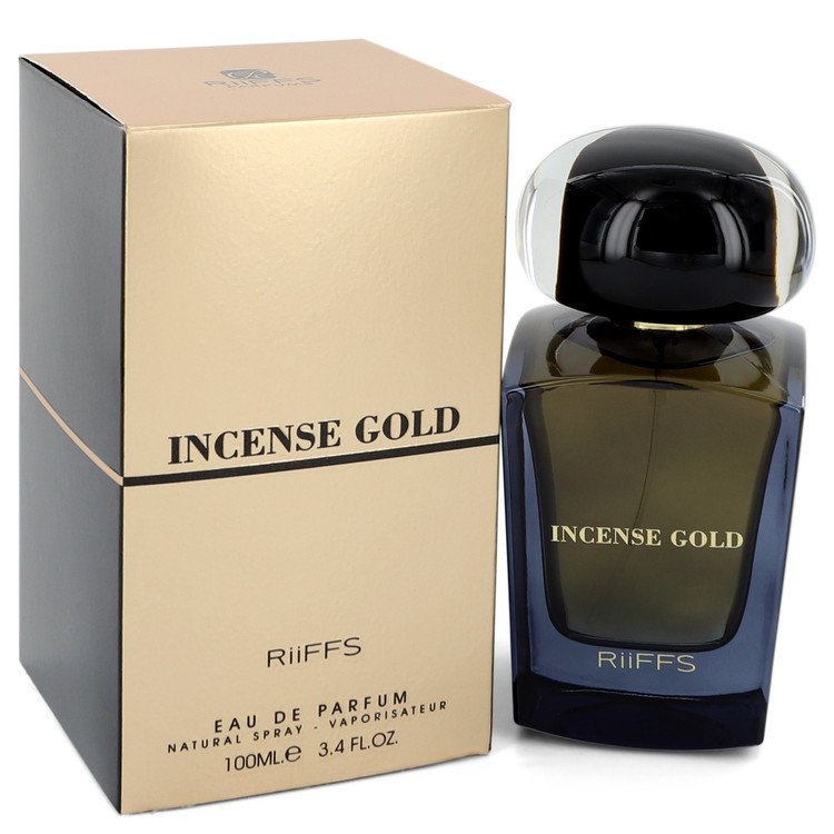 Incense Gold Eau De Parfum Spray (Unisex) By Riiffs 3.4 oz Eau De Parfum Spray