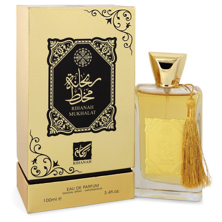 Rihanah Mukhalat Eau De Parfum Spray By Rihanah 3.4 oz Eau De Parfum Spray