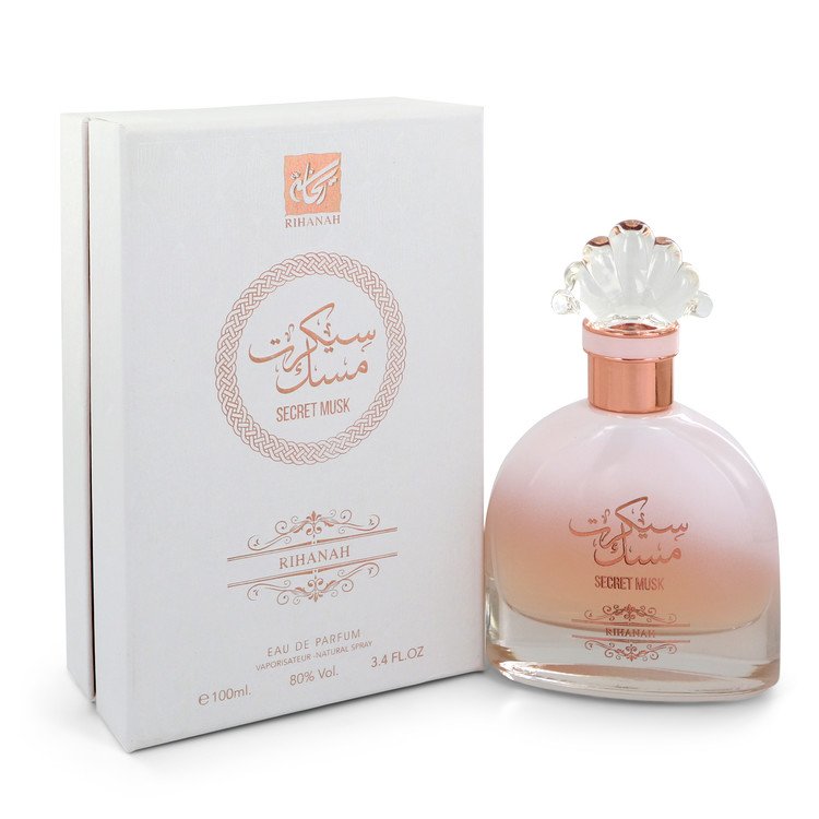 Rihanah Secret Musk Eau De Parfum Spray By Rihanah 3.4 oz Eau De Parfum Spray