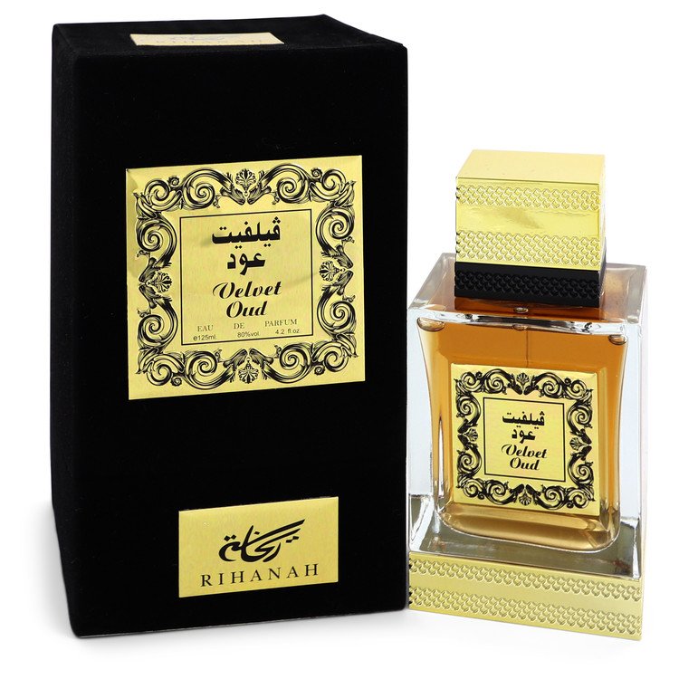 Rihanah Velvet Oud Eau De Parfum Spray By Rihanah 4.2 oz Eau De Parfum Spray