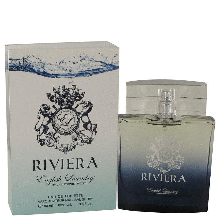 Riviera Eau De Toilette Spray By English Laundry 3.4 oz Eau De Toilette Spray