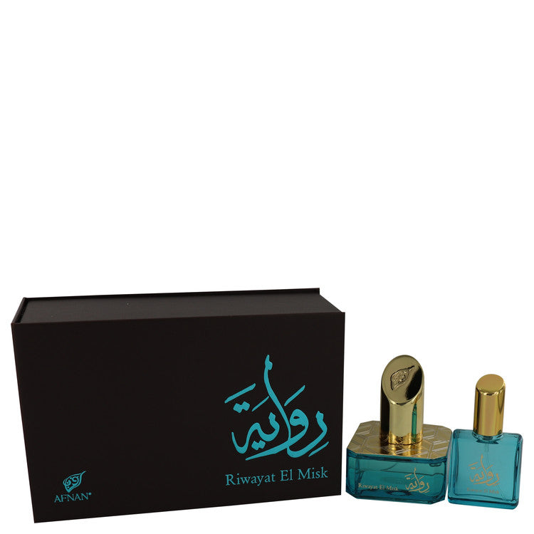 Riwayat El Misk Eau De Parfum Spray + Free .67 oz Travel EDP Spray By Afnan 1.7 oz Eau De Parfum Spray + Free .67 oz Travel EDP Spray