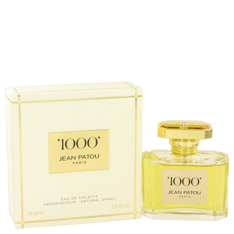 1000 Eau De Toilette Spray By Jean Patou 2.5 oz Eau De Toilette Spray