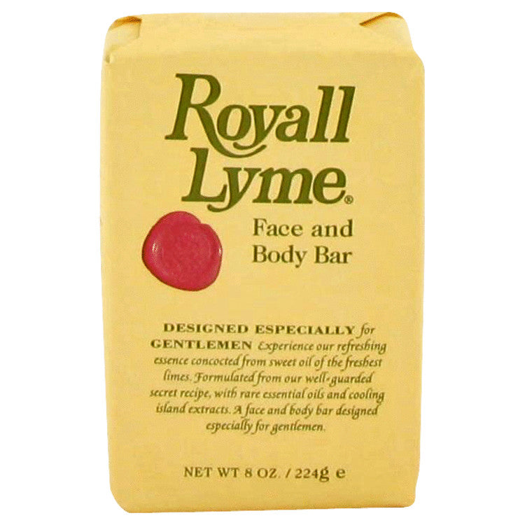 Royall Lyme Face and Body Bar Soap By Royall Fragrances 8 oz Face and Body Bar Soap