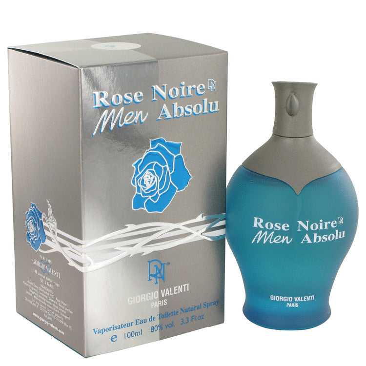 Rose Noire Absolu Eau De Toilette Spray By Giorgio Valenti 3.4 oz Eau De Toilette Spray