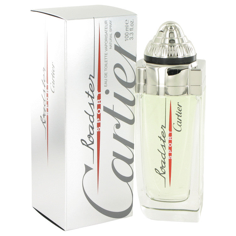 Roadster Sport Eau De Toilette Spray By Cartier 3.4 oz Eau De Toilette Spray