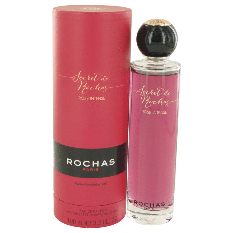 Secret De Rochas Rose Intense Eau De Parfum Spray By Rochas 3.3 oz Eau De Parfum Spray