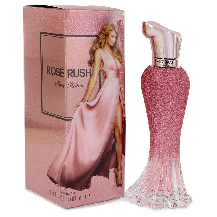 Paris Hilton Rose Rush Eau De Parfum Spray By Paris Hilton 3.4 oz Eau De Parfum Spray