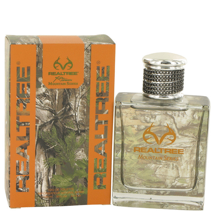 Realtree Mountain Series Eau De Toilette Spray By Jordan Outdoor 3.4 oz Eau De Toilette Spray