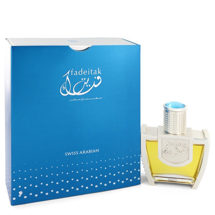 Swiss Arabian Fadeitak Eau De Parfum Spray By Swiss Arabian 1.5 oz Eau De Parfum Spray