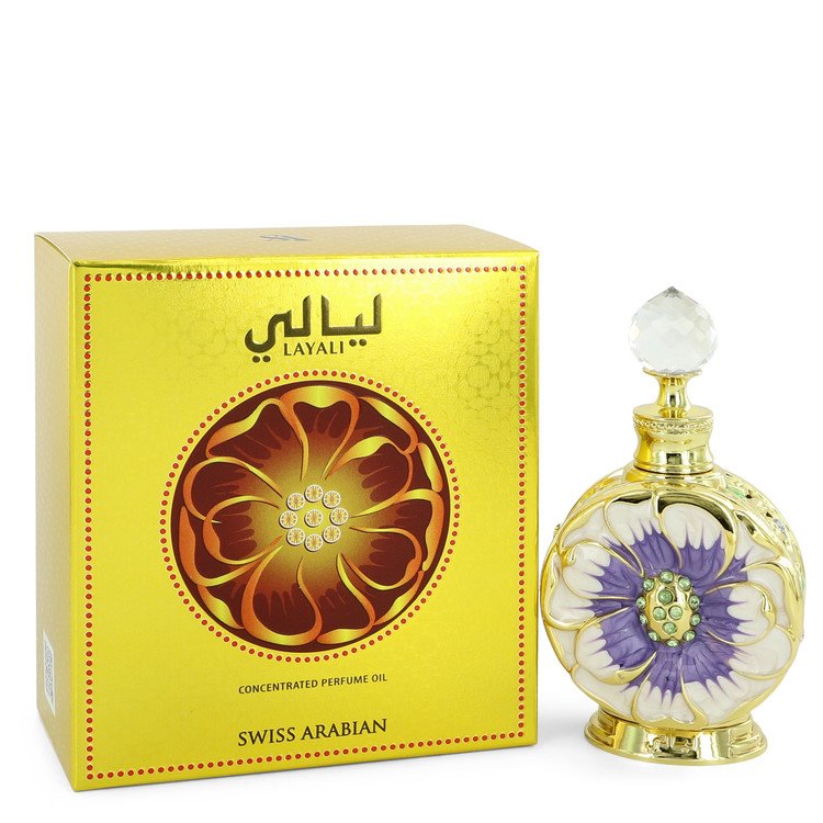 Swiss Arabian Layali Concentrated Perfume Oil By Swiss Arabian 0.5 oz Concentrated Perfume Oil