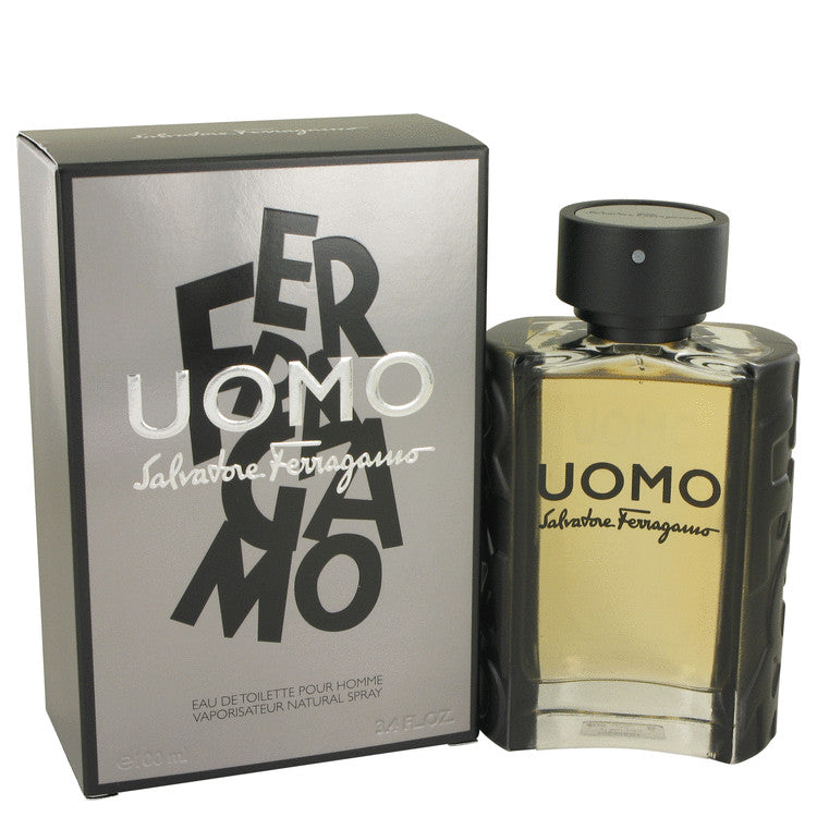 Salvatore Ferragamo Uomo Eau De Toilette Spray By Salvatore Ferragamo 3.4 oz Eau De Toilette Spray