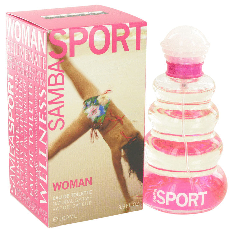 Samba Sport Eau De Toilette Spray By Perfumers Workshop 3.3 oz Eau De Toilette Spray