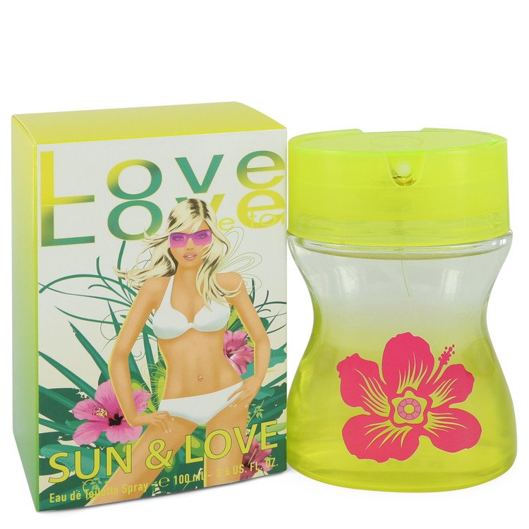 Sun & Love Eau De Toilette Spray By Cofinluxe 3.4 oz Eau De Toilette Spray