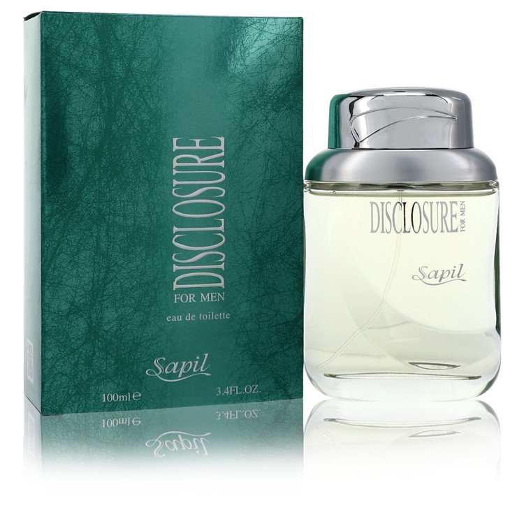 Sapil Disclosure Eau De Toilette Spray (Green Box) By Sapil 3.4 oz Eau De Toilette Spray