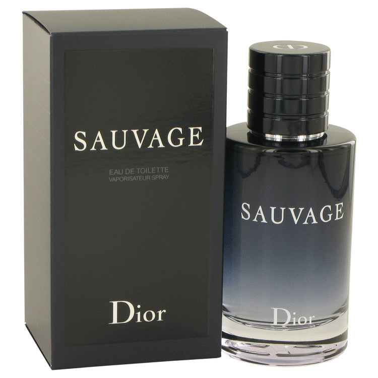 Sauvage Eau De Toilette Spray By Christian Dior 3.4 oz Eau De Toilette Spray