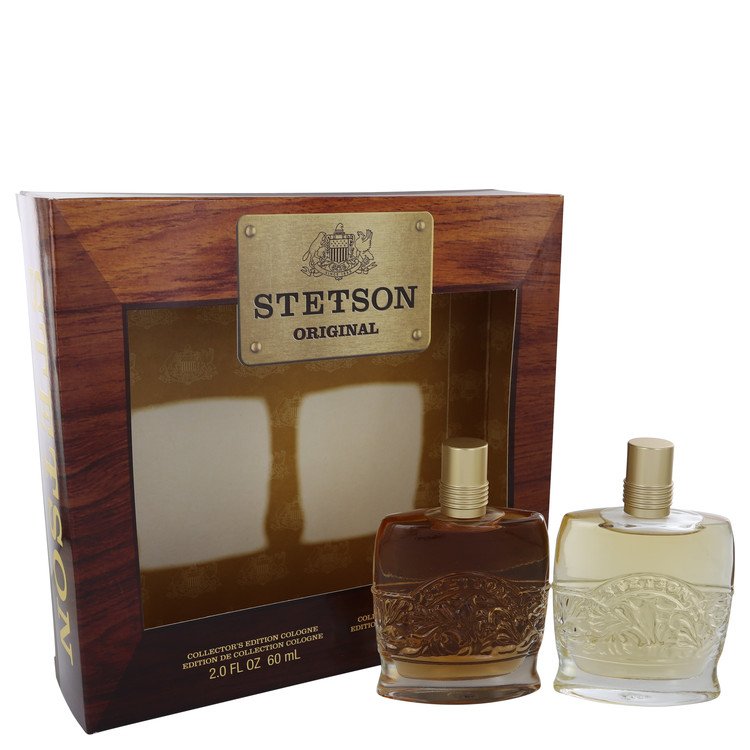 Stetson Gift Set By Coty 2 oz Collector's Edition Cologne + 2 oz Collector's Edition After Shave