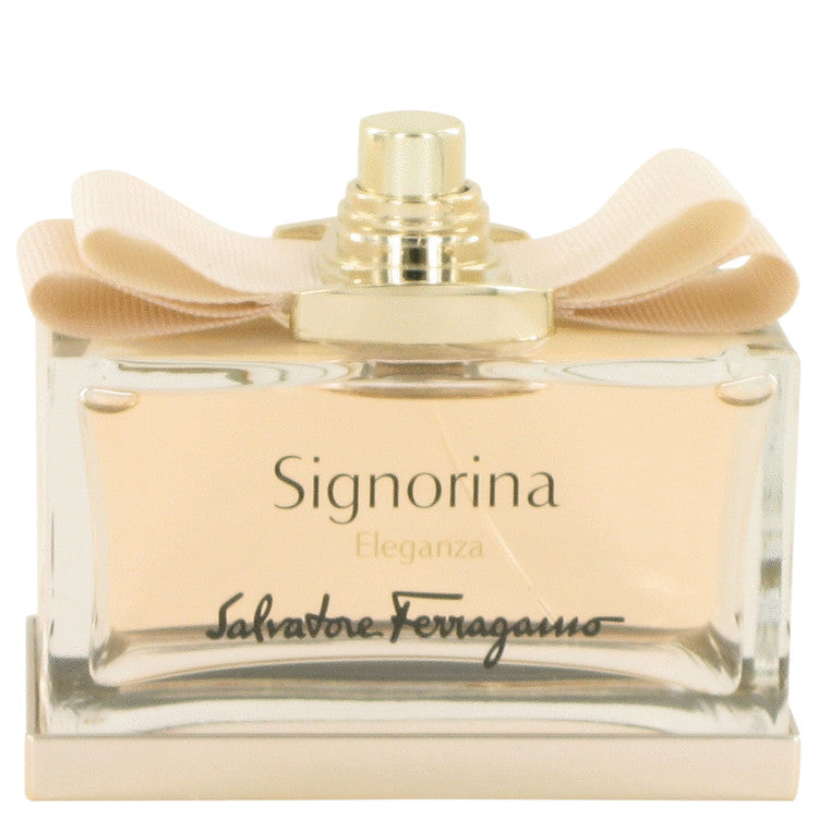 Signorina Eleganza Eau De Parfum Spray (Tester) By Salvatore Ferragamo 3.4 oz Eau De Parfum Spray