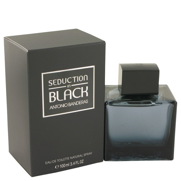 Seduction In Black Eau De Toilette Spray By Antonio Banderas 3.4 oz Eau De Toilette Spray