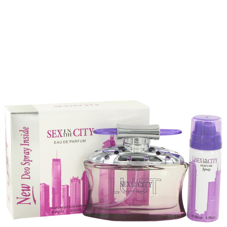 Sex In The City Lust Eau De Parfum Spray + Free 1.7 oz Deodorant Spray By Unknown 3.4 oz Eau De Parfum Spray + Free 1.7 oz Deodorant Spray