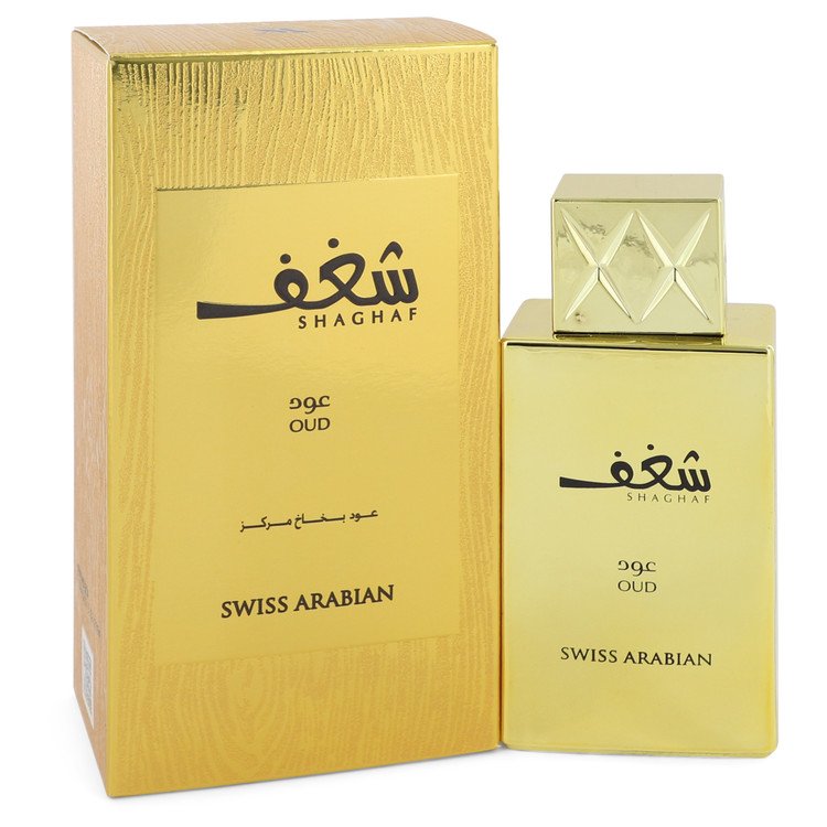 Shaghaf Oud Eau De Parfum Spray By Swiss Arabian 2.5 oz Eau De Parfum Spray