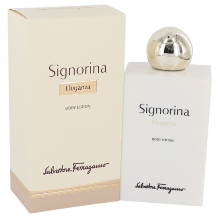 Signorina Eleganza Body Lotion By Salvatore Ferragamo 6.7 oz Body Lotion