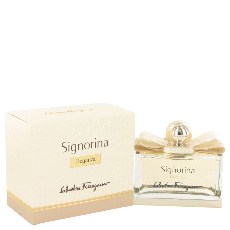 Signorina Eleganza Eau De Parfum Spray By Salvatore Ferragamo 3.4 oz Eau De Parfum Spray