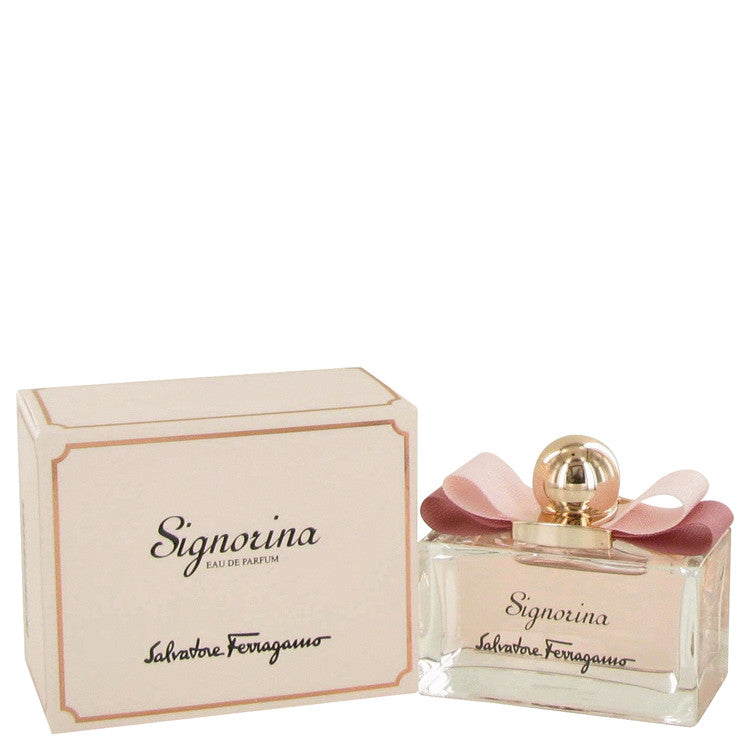 Signorina Eau De Parfum Spray By Salvatore Ferragamo 3.4 oz Eau De Parfum Spray